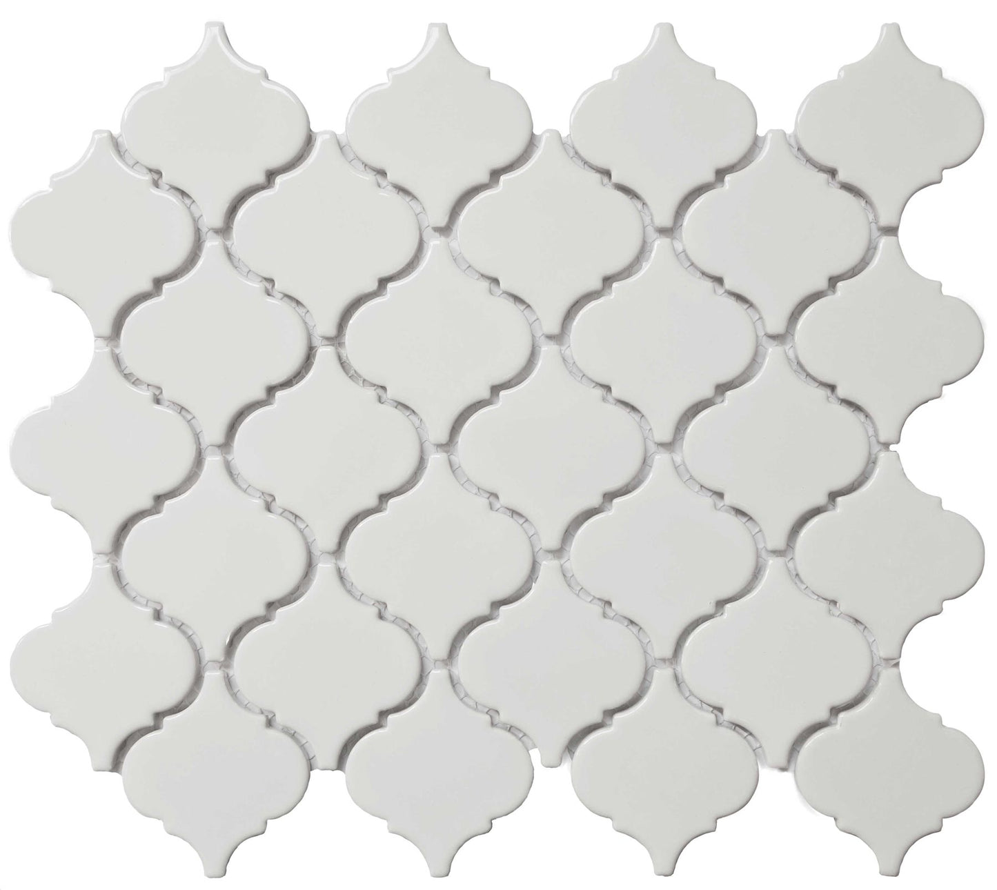 WhiteBright12x12LanternMosaicUFCC118-12MTWallOnly