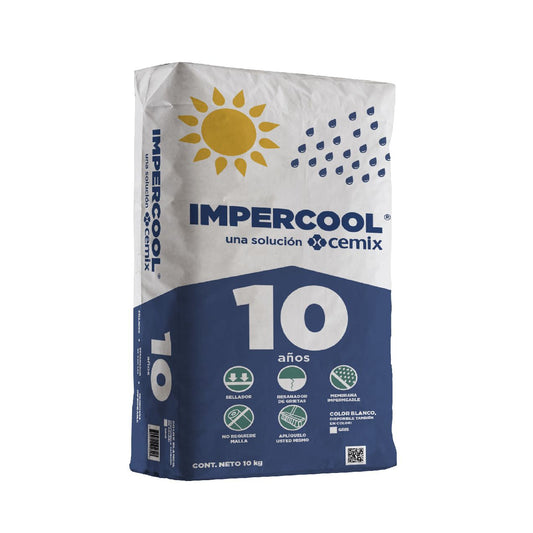 IMPERCOOL BASE CEMENTO BLANCO 22 LBS