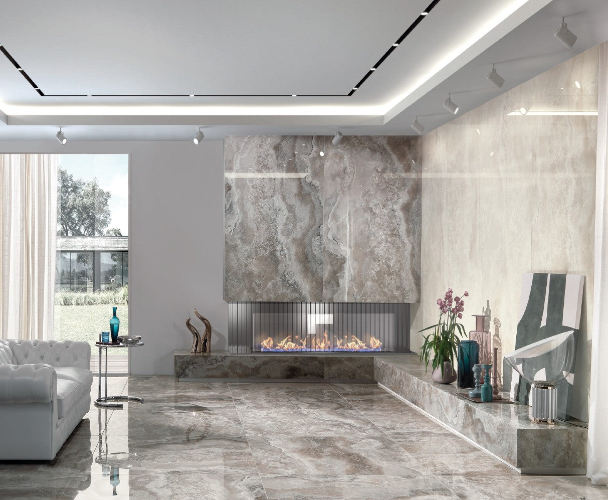 ONYX DIAMOND GREY AGATE 24X48 15.5 SF PC
