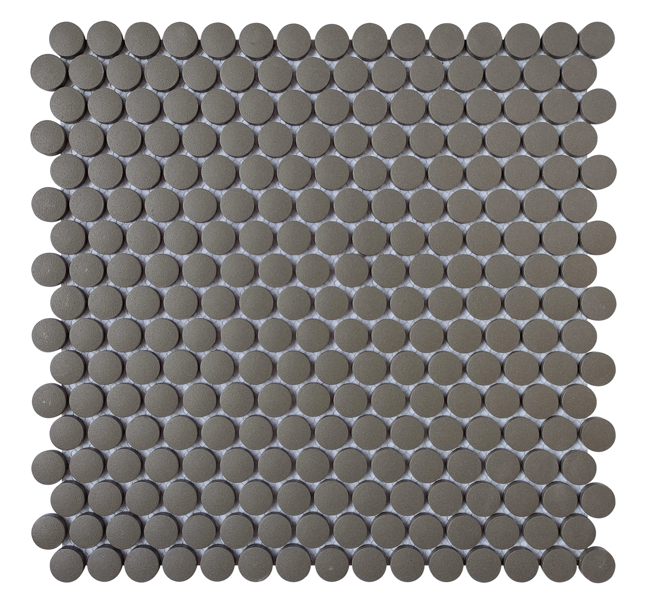 Taupe Penny Round 12x12 Mosaic U289CPISAMG