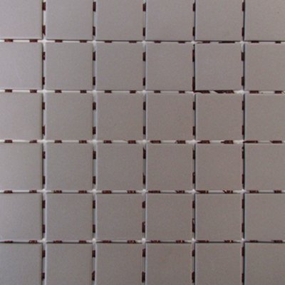 Taupe Squares 12?x12? Mosaic U289CCI-12