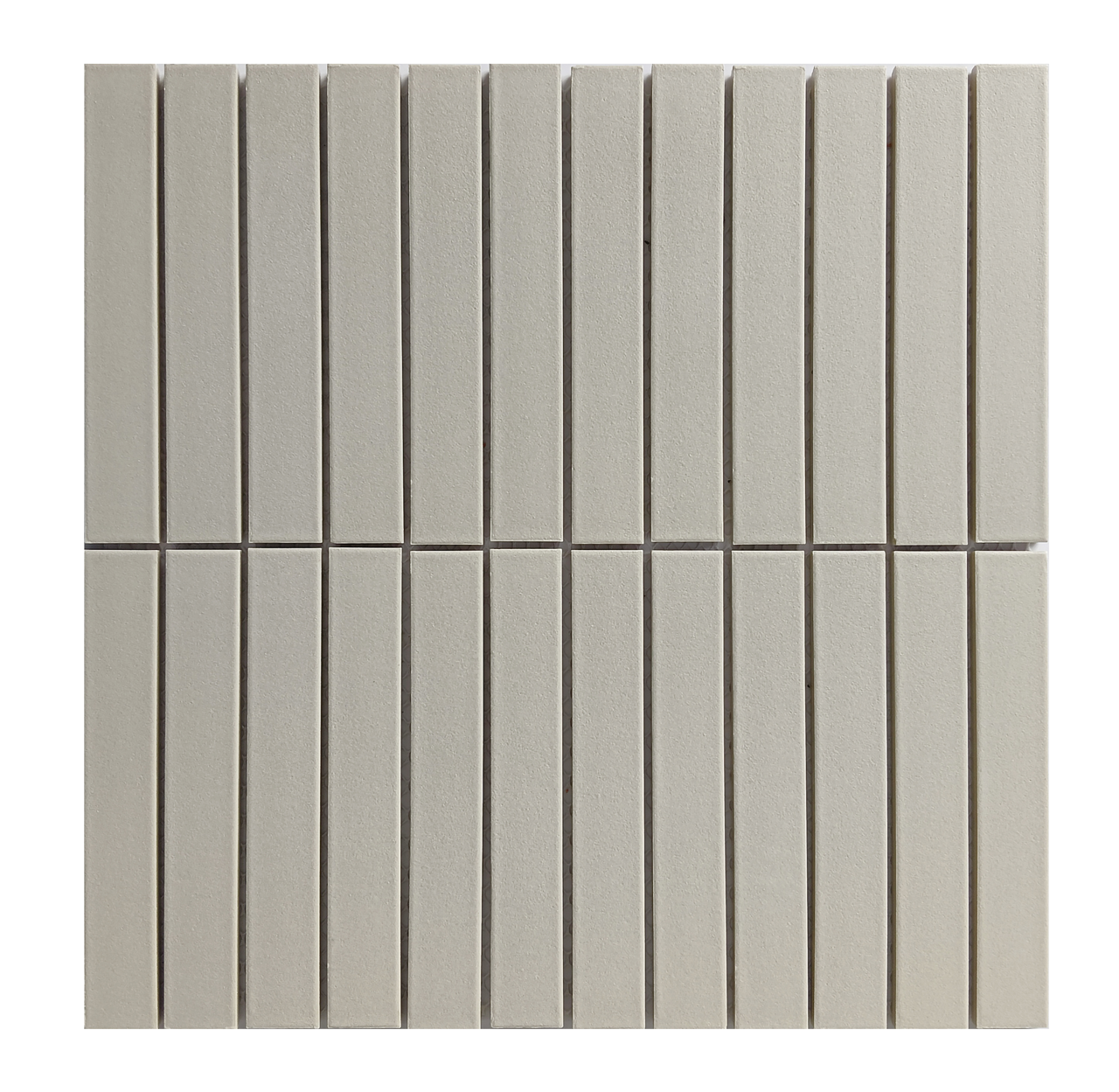 Tender Gray Stacked 12x12 Mosaic U261CSISAMG