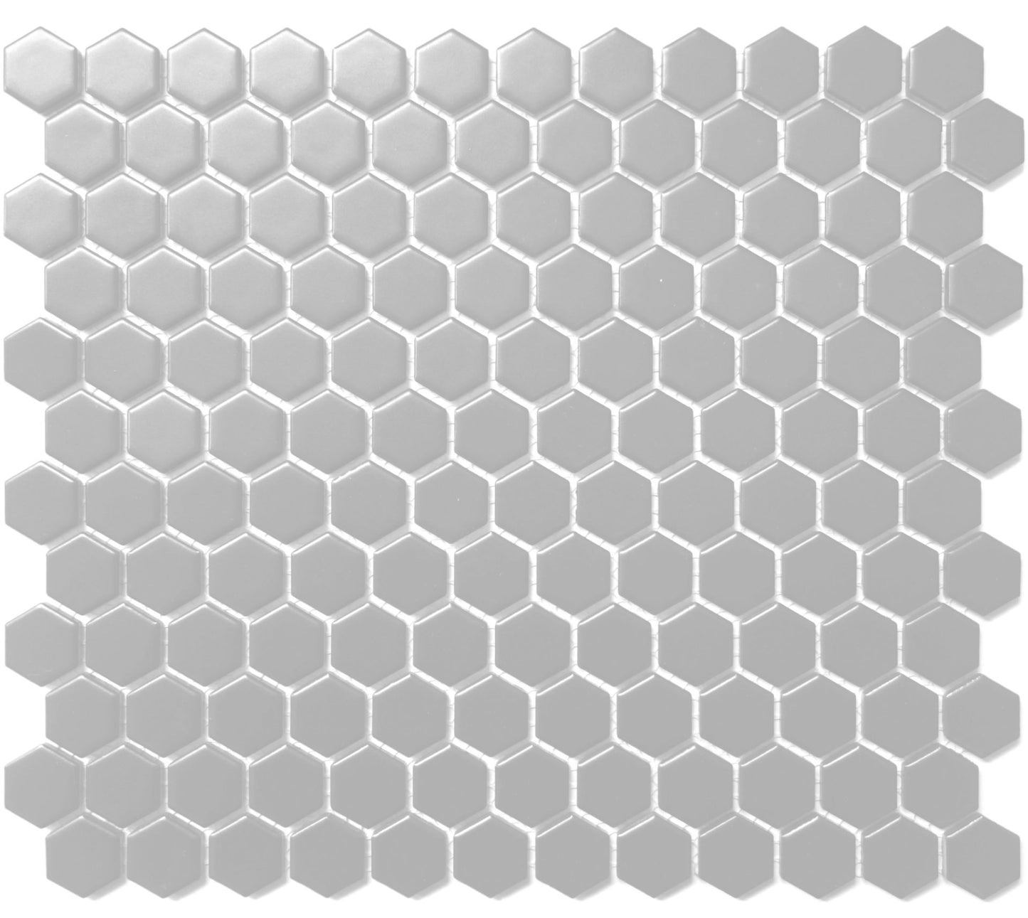 Gray_Matte_12x12_Hexagon_Mosaic__1x1__UFCC140