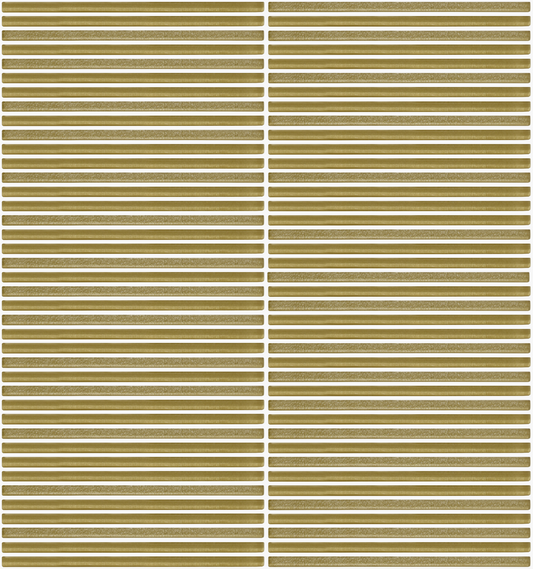 Bronze 12x12 Flutted Mosaic ULUXBR1212M