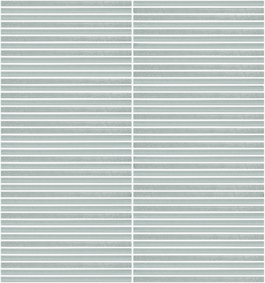 Smoke 12x12 Flutted Mosaic ULUXSM1212M